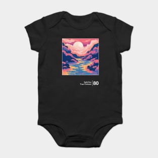 True Colours - Minimalist Graphic Design Artwork Baby Bodysuit
